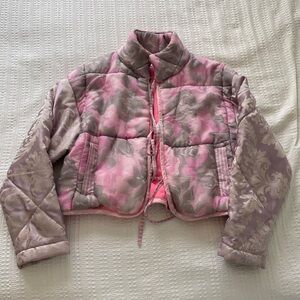 LoveShackFancy One-of-a-kind Bespoke Quilted Puffer Jacket